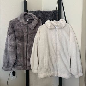 Old Navy fuzzy jackets